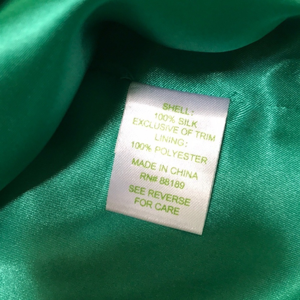 LILLY PULITZER Size 4 silk Jillie strapless dress - Picture 5 of 8